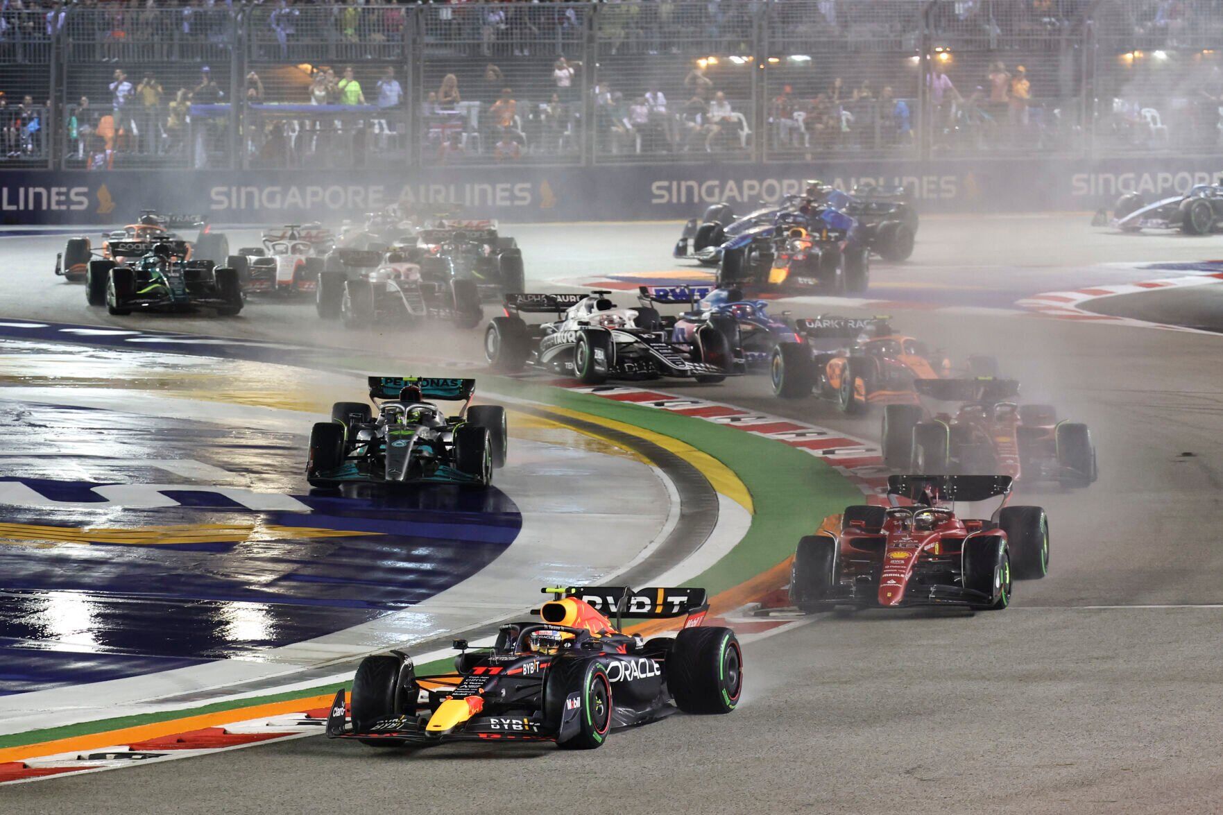 APTOPIX Singapore F1 GP Auto Racing